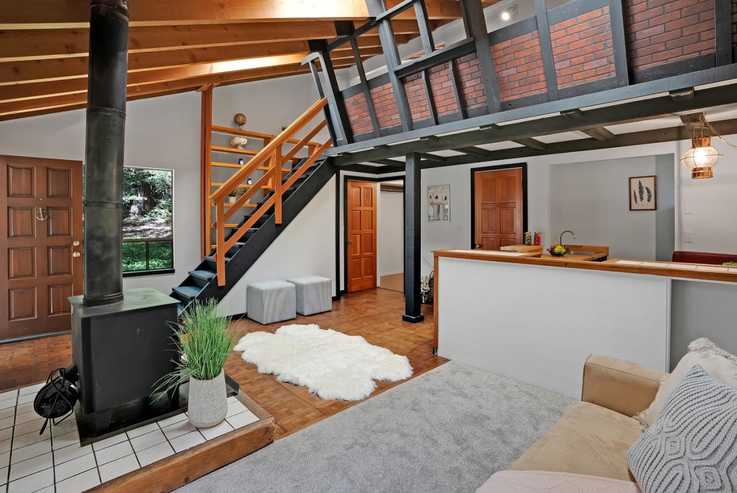 22540 Echo Drive Los Gatos, CA 95033 - Photo 24 of 41 a view of entryway and hall with wooden floor