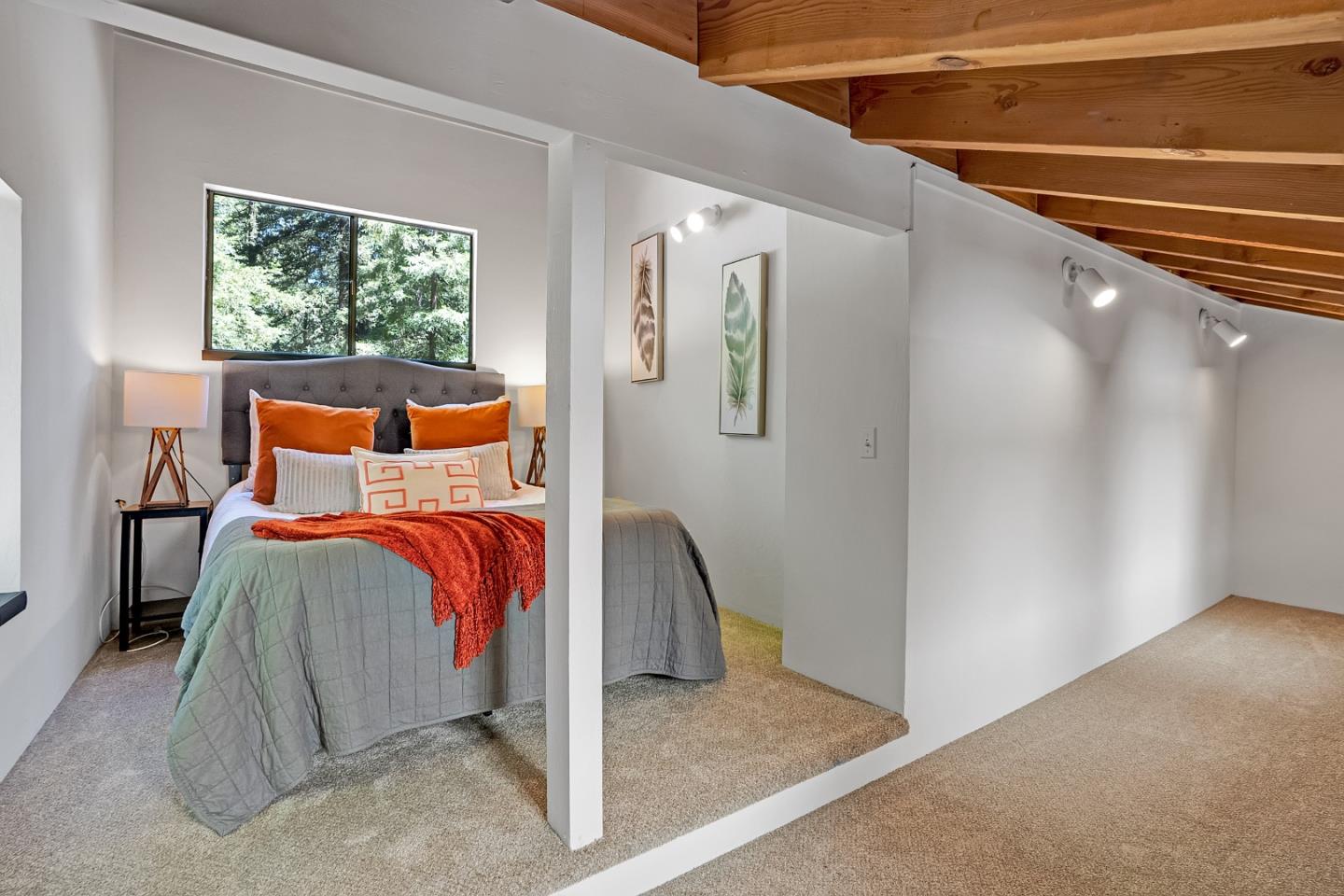 22540 Echo Drive Los Gatos, CA 95033 - Photo 25 of 41 a bedroom with a bed and a window