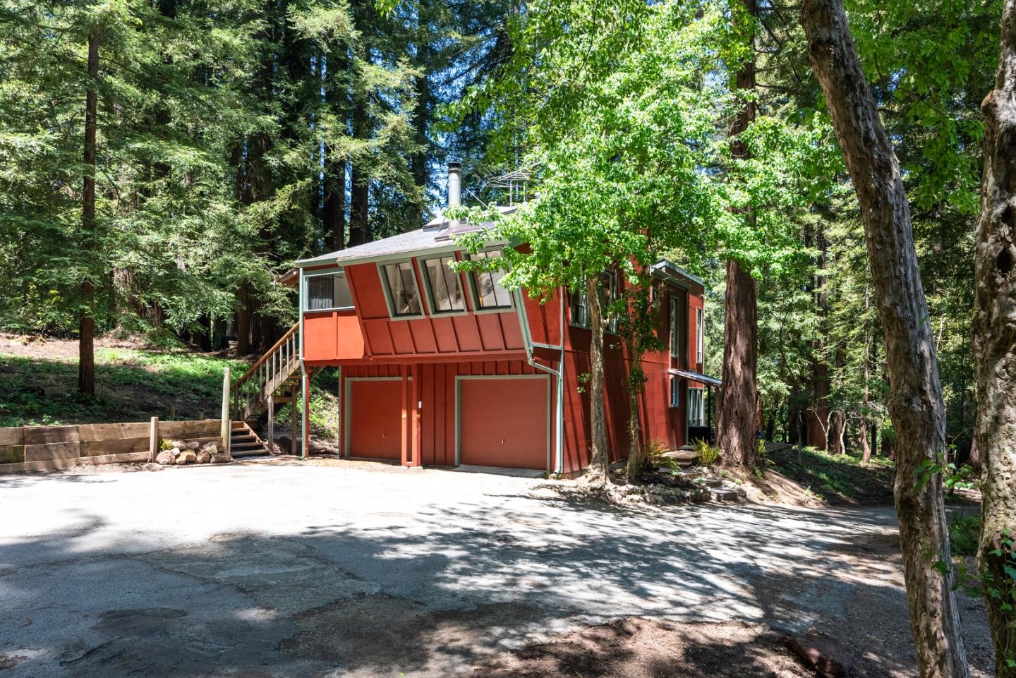22540 Echo Drive Los Gatos, CA 95033 - Photo 31 of 41 a front view of a house with a yard
