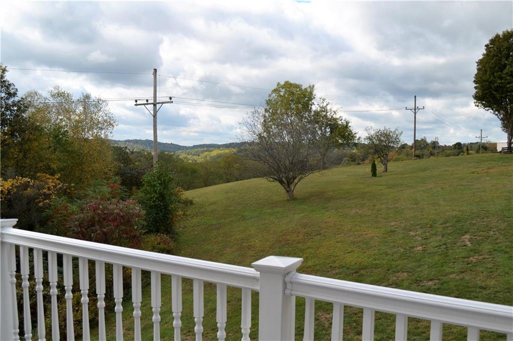 192 Elderton Heights Road Elderton, PA 15736 - Photo 16 of 20 Great views to enjoy from the deck