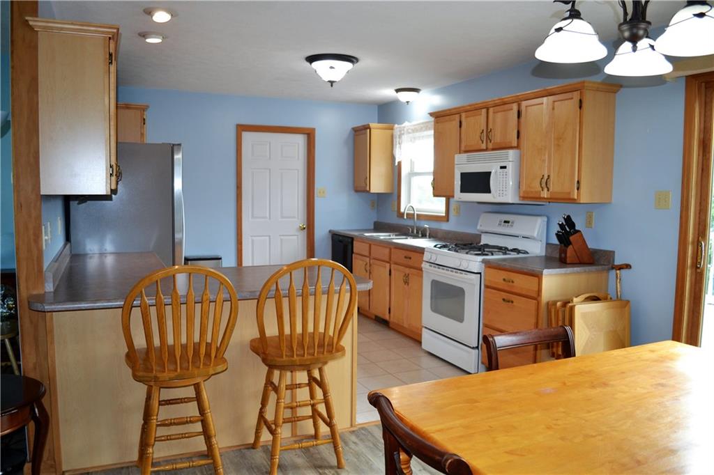 192 Elderton Heights Road Elderton, PA 15736 - Photo 6 of 20 Spacious kitchen with a peninsula, large pantry, and plenty of cabinet space