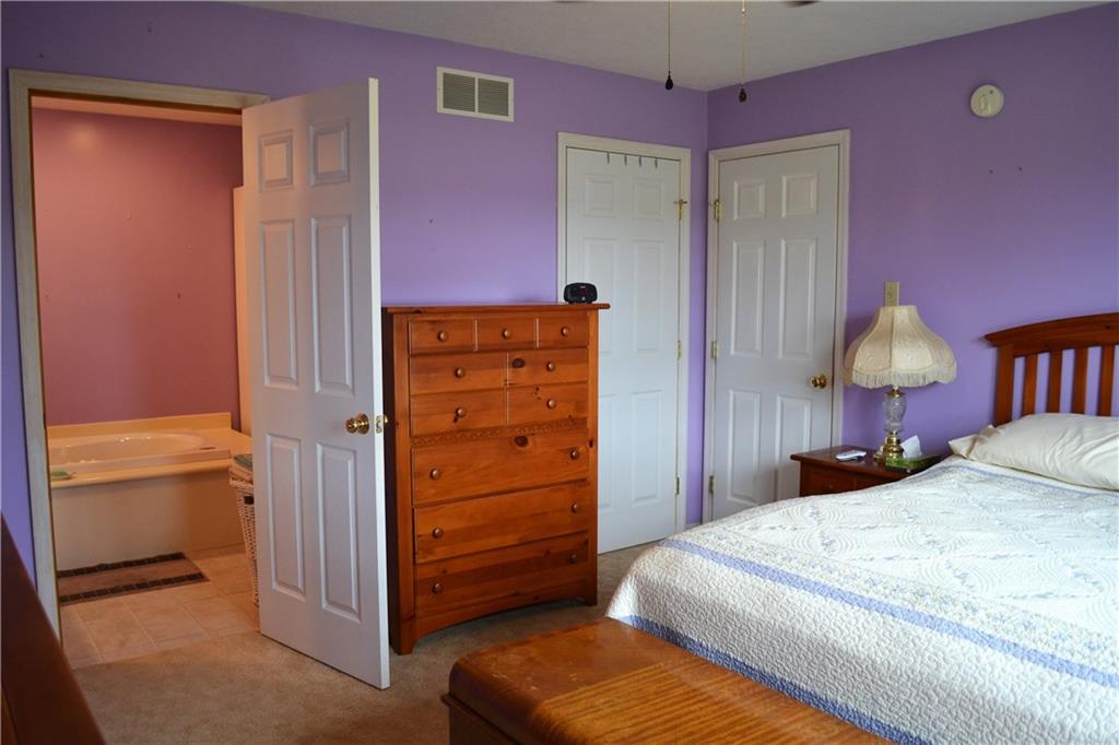 192 Elderton Heights Road Elderton, PA 15736 - Photo 9 of 20 Master bedroom includes an ensuite with jetted tub.