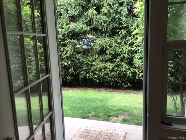 a view of a entryway door of the house