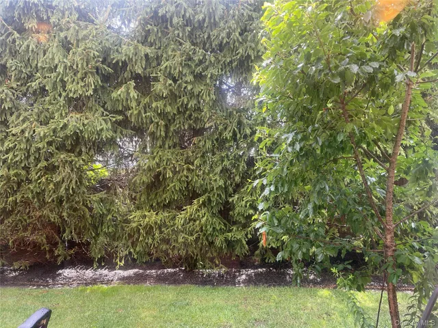 a couple of cars parked in front of a house
