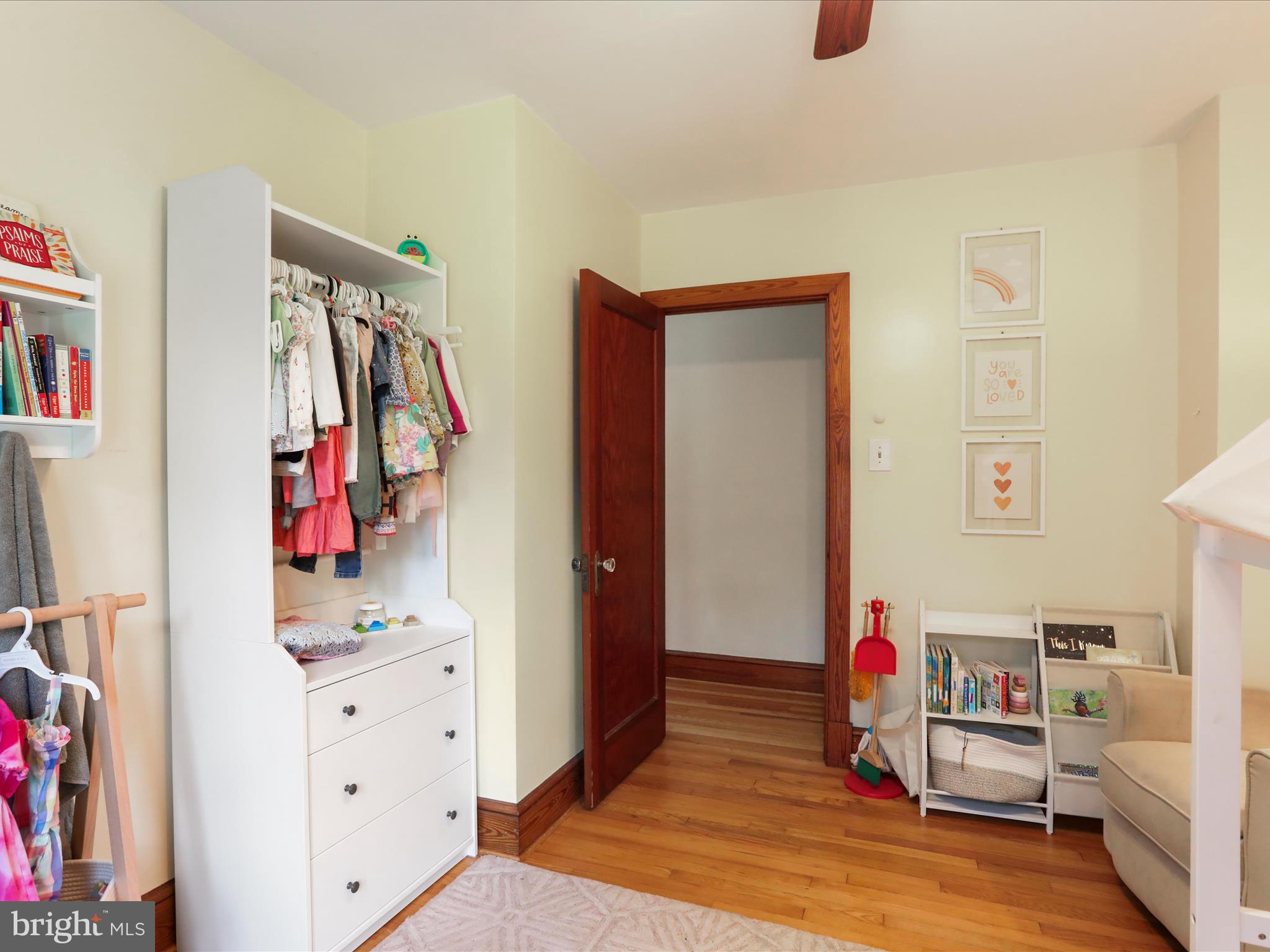 6927 Kellys Store Road Thurmont, MD 21788 - Photo 24 of 42 a view of walk in closet with clothes and shoes