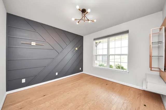 a very nice looking room with a large window