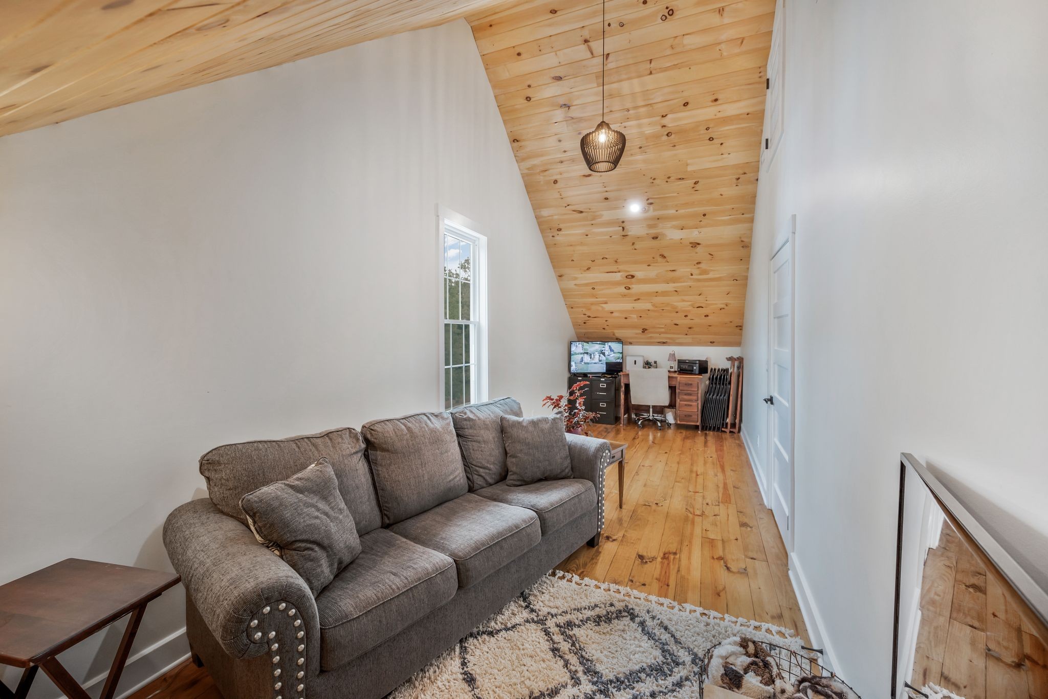 1006 Cherokee Trail Springfield, TN 37172 - Photo 39 of 49 a living room with furniture and a wooden floor