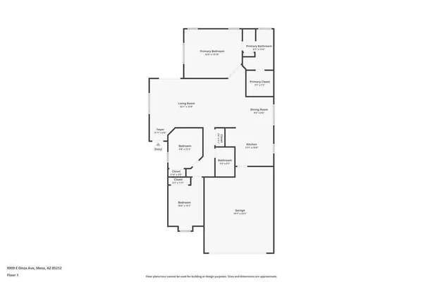$2,375 | 9909 East Onza Avenue, Mesa, AZ 85212