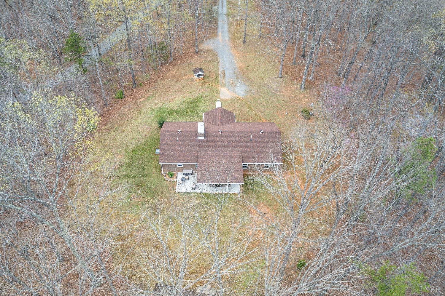 1425 Kentmoor Farm Road Madison Heights, VA 24572 - Photo 42 of 47 a aerial view of a house with a yard