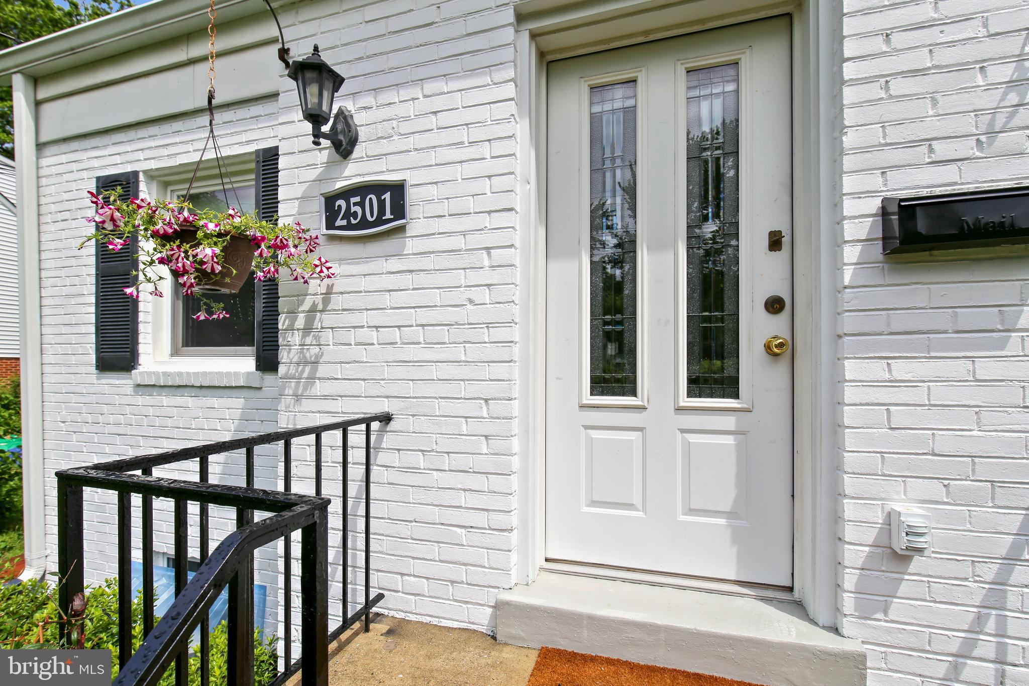 2501 Plyers Mill Road Silver Spring, MD 20902 - Photo 16 of 68 Welcoming front stoop. Beveled glass door!