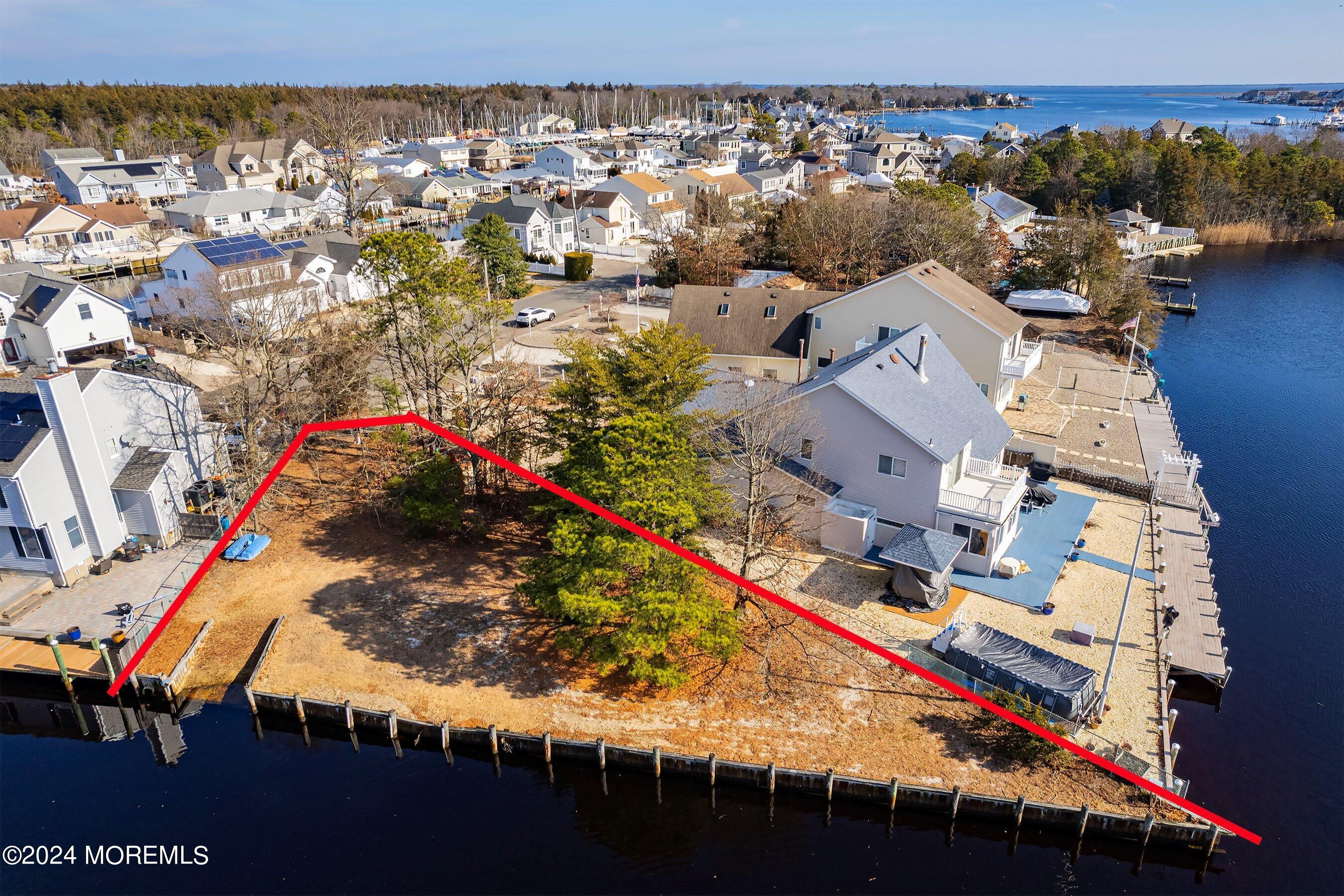 0 Cedar Run Road Bayville, NJ 08721 - Photo 20 of 20 19-Rear 2 with Outline