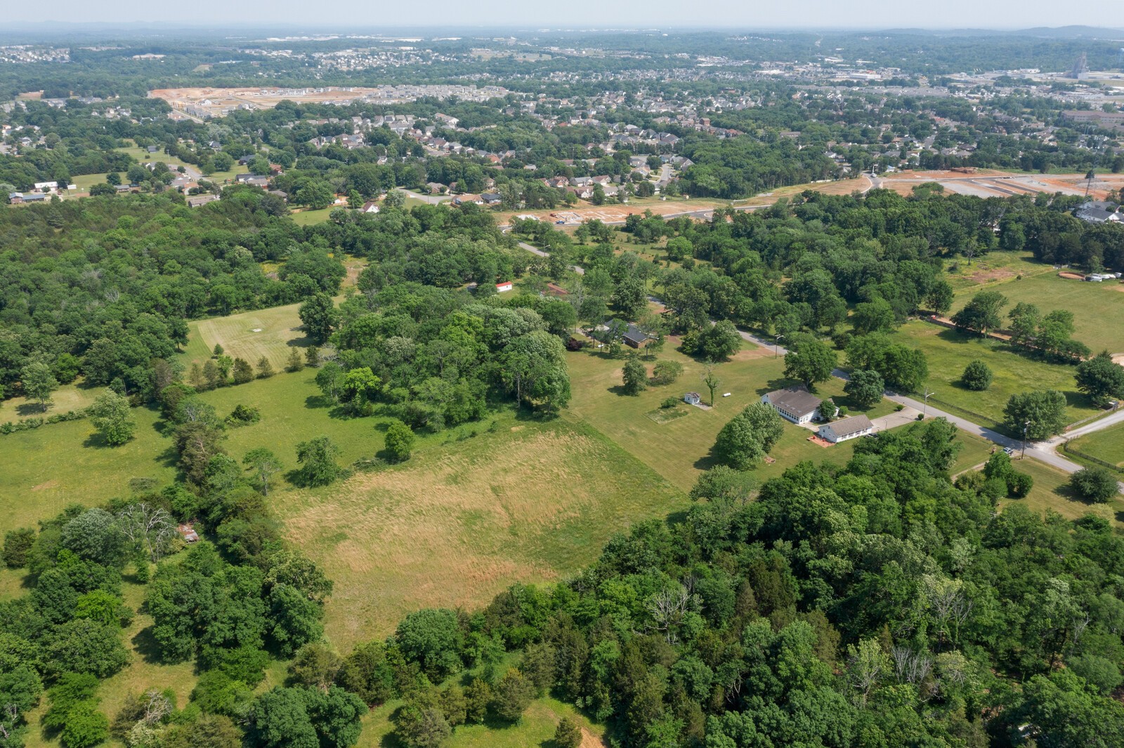 4100 Maxwell Road Antioch, TN 37013 - Photo 21 of 24 an aerial view of residential houses with outdoor space and trees