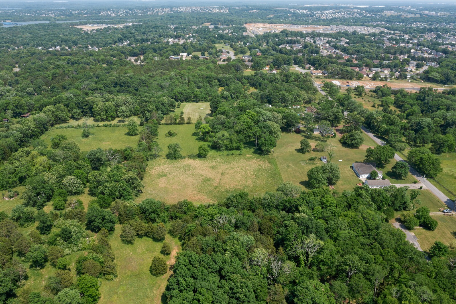 4100 Maxwell Road Antioch, TN 37013 - Photo 22 of 24 an aerial view of residential houses with outdoor space and trees