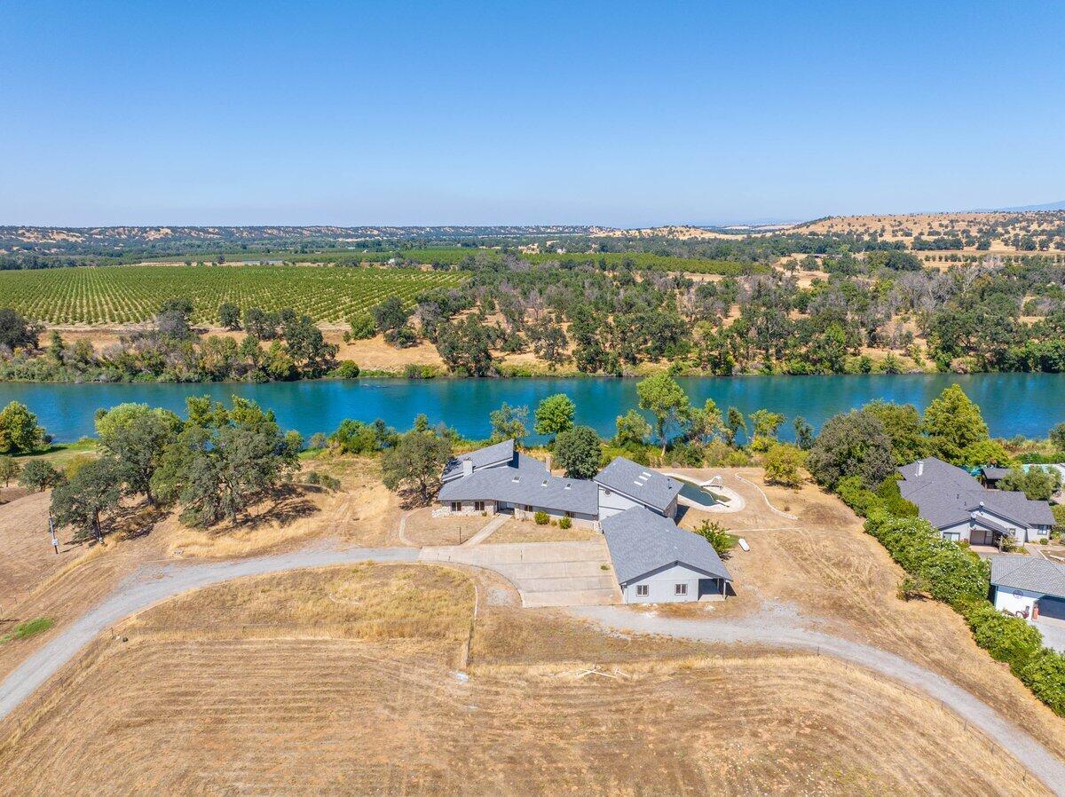 17945 Rivers Edge Drive Red Bluff, CA 96080 - Photo 3 of 25 an aerial view of a houses with ocean view