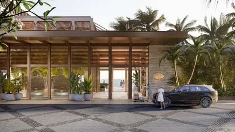 a view of swimming pool with outdoor seating