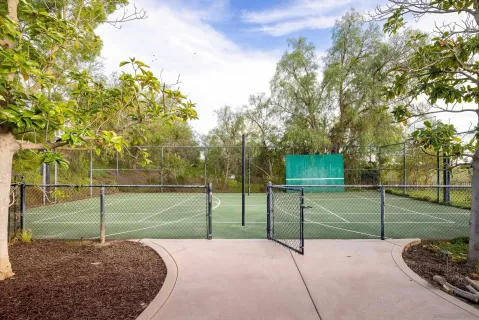 a view of a tennis court