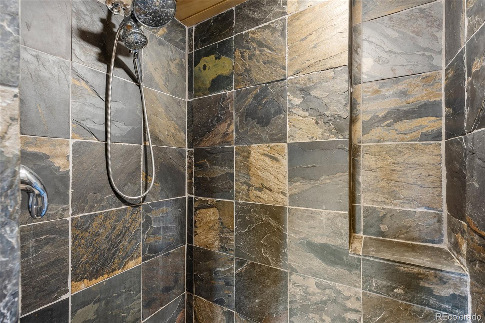 193 Twilight Terrace Drive Bailey, CO 80421 - Photo 33 of 50 a bathroom with a shower