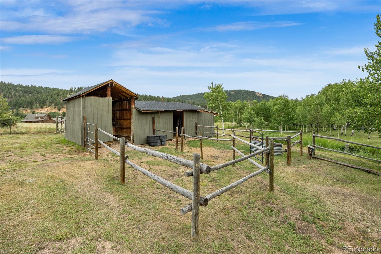 193 Twilight Terrace Drive Bailey, CO 80421 - Photo 36 of 50 a view of a terrace