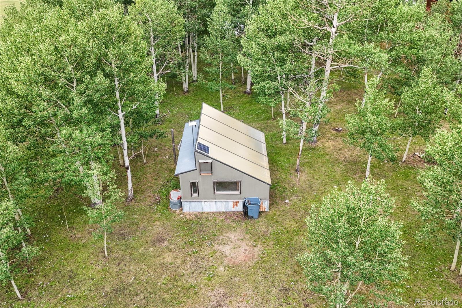 193 Twilight Terrace Drive Bailey, CO 80421 - Photo 43 of 50 a view of a wooden house with a yard
