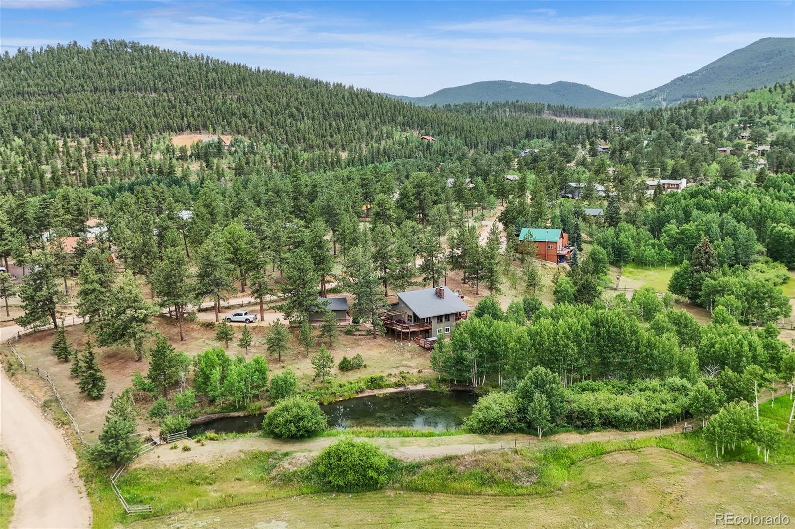 193 Twilight Terrace Drive Bailey, CO 80421 - Photo 49 of 50 a view of lake with mountain
