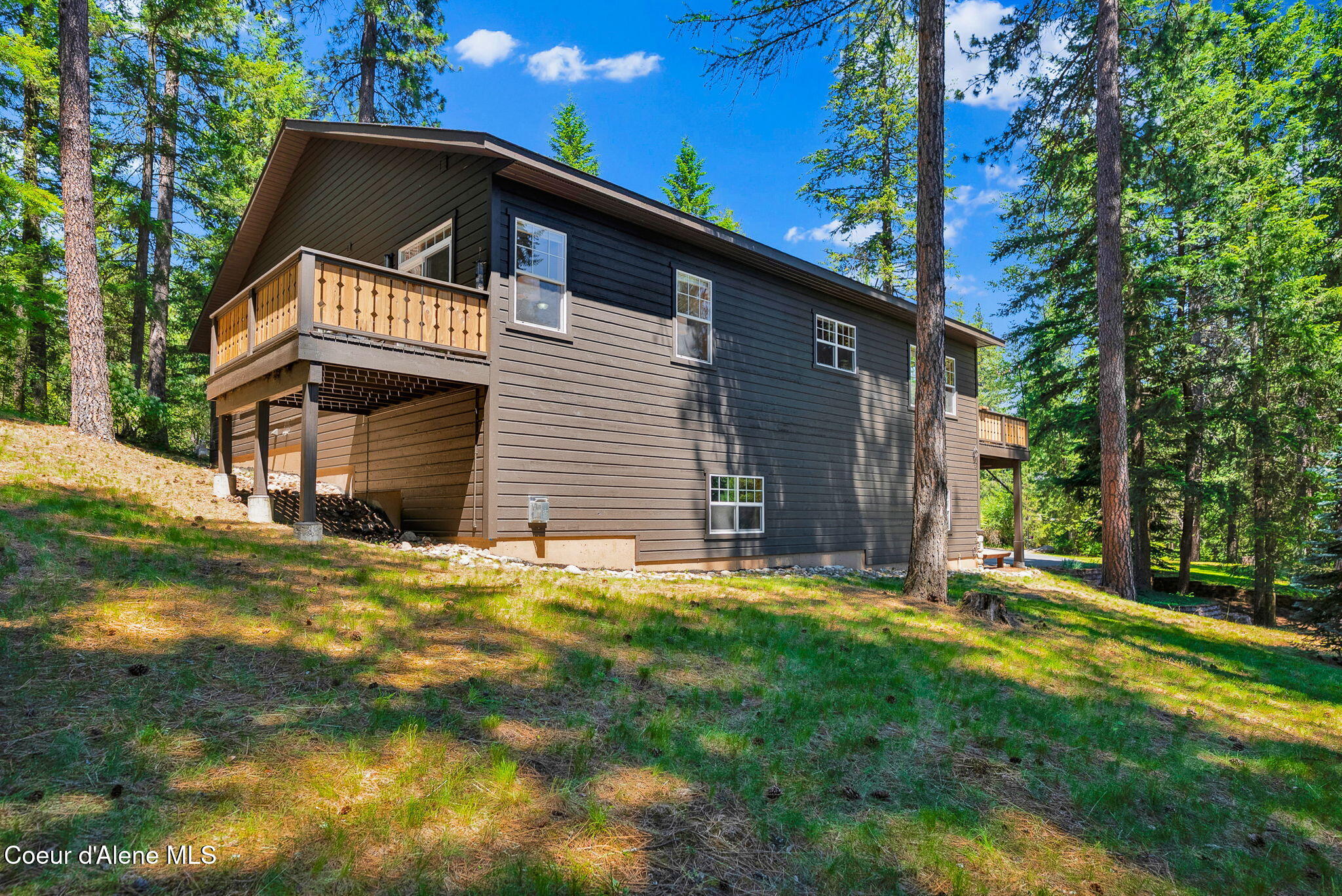316 Brisboys Road Sagle, ID 83860 - Photo 59 of 77 Backyard