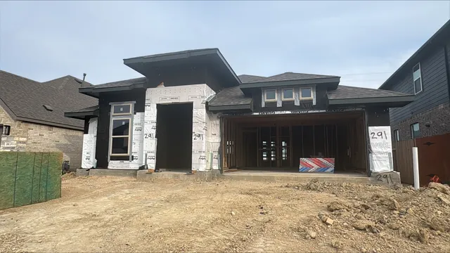 a view of a house with a porch