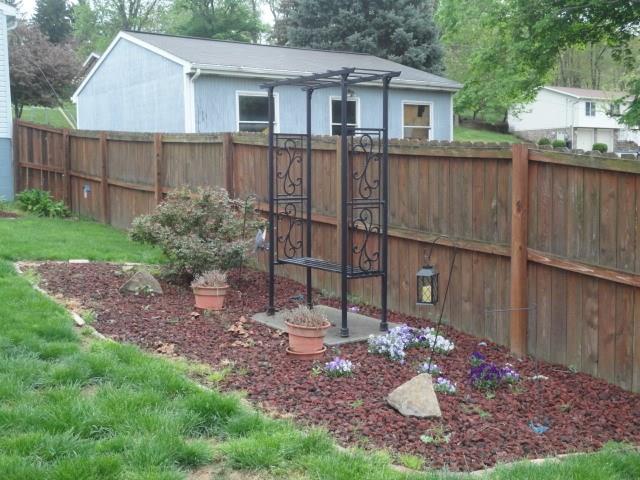 808 5th Street East Rochester, PA 15074 - Photo 4 of 15 Rear landscaping and meditation garden