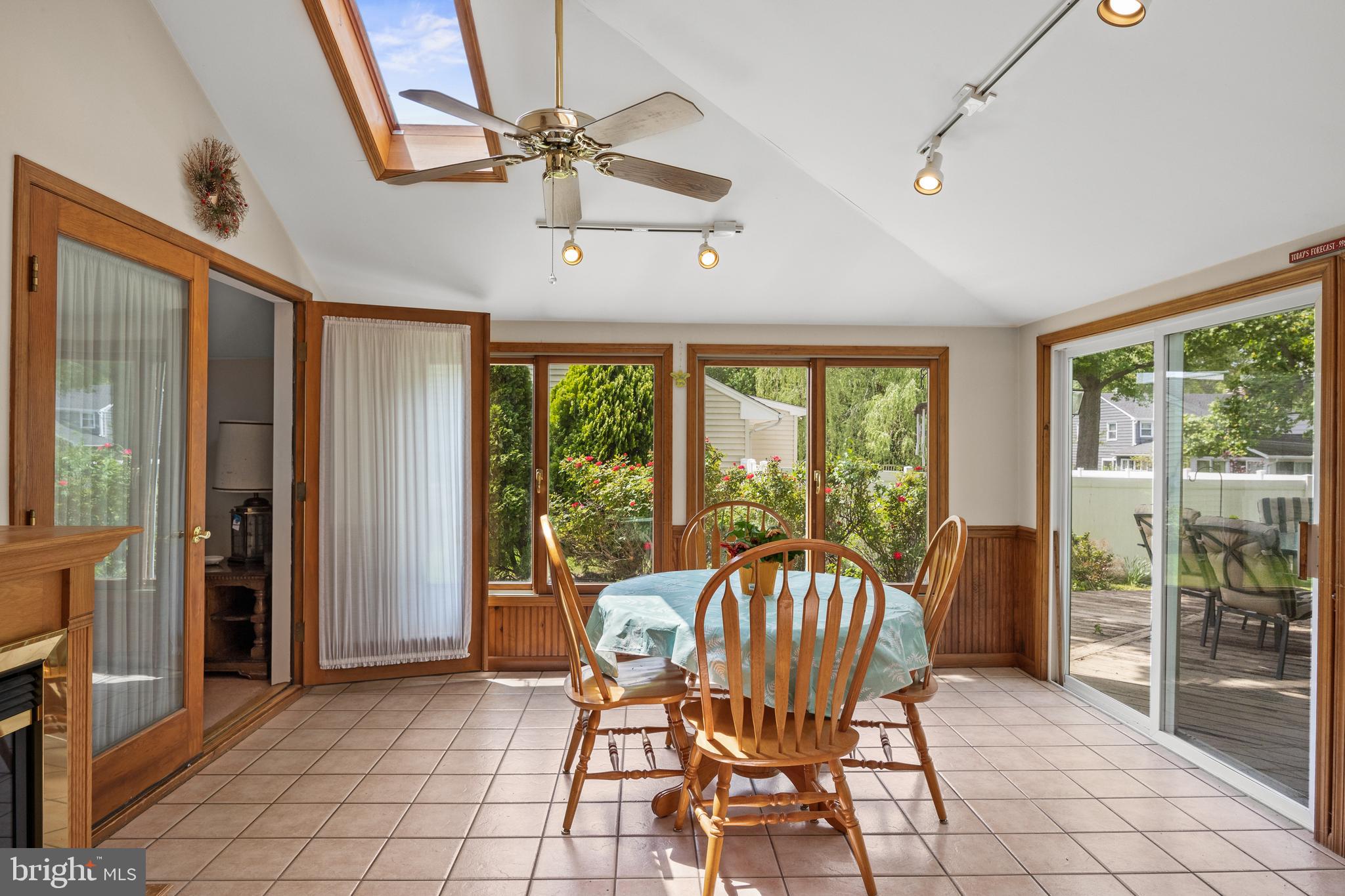 100 Sawmill Road Cherry Hill, NJ 08034 - Photo 13 of 35 a view of a dining room with furniture window and outside view