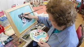 7802 Trent Drive, Unit 406 Fort Lauderdale, FL 33321 - Photo 58 of 70 a view of living room with furniture and a wooden floor