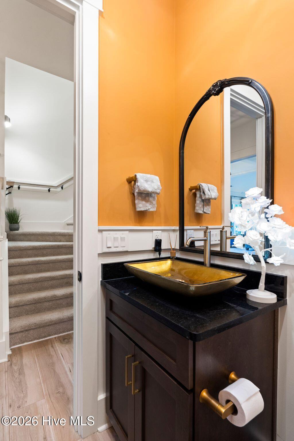 204 Gull Road Hampstead, NC 28443 - Photo 29 of 73 Half Bath with pretty vanity