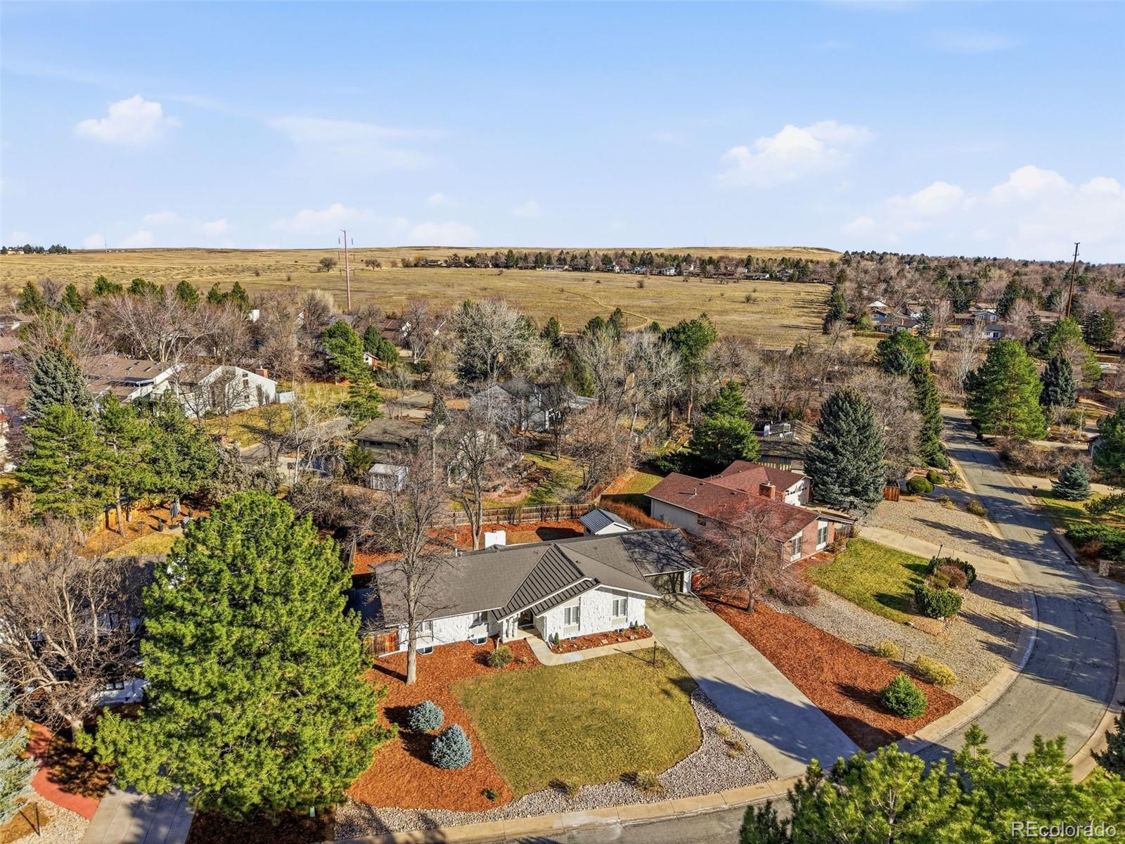 4788 Briar Ridge Trail Boulder, CO 80301 - Photo 41 of 42 an aerial view of residential houses with outdoor space