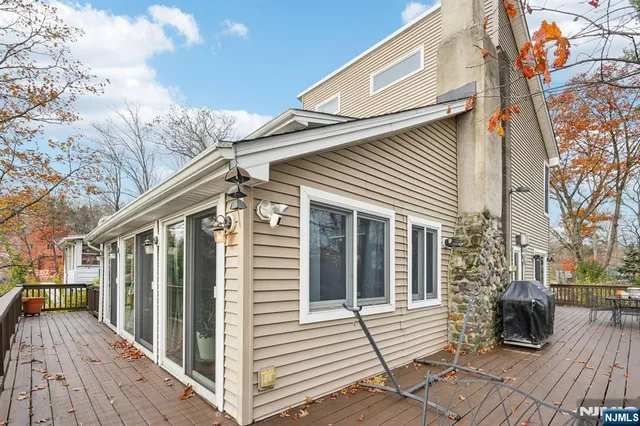 a view of a house with a patio
