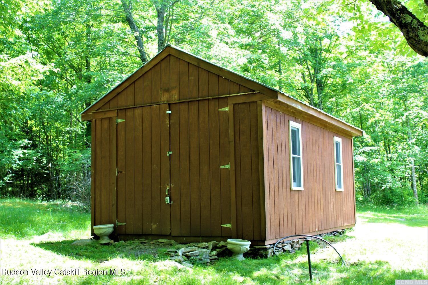 143 Pond View Road Gilboa, NY 12076 - Photo 8 of 18 shed for PV
