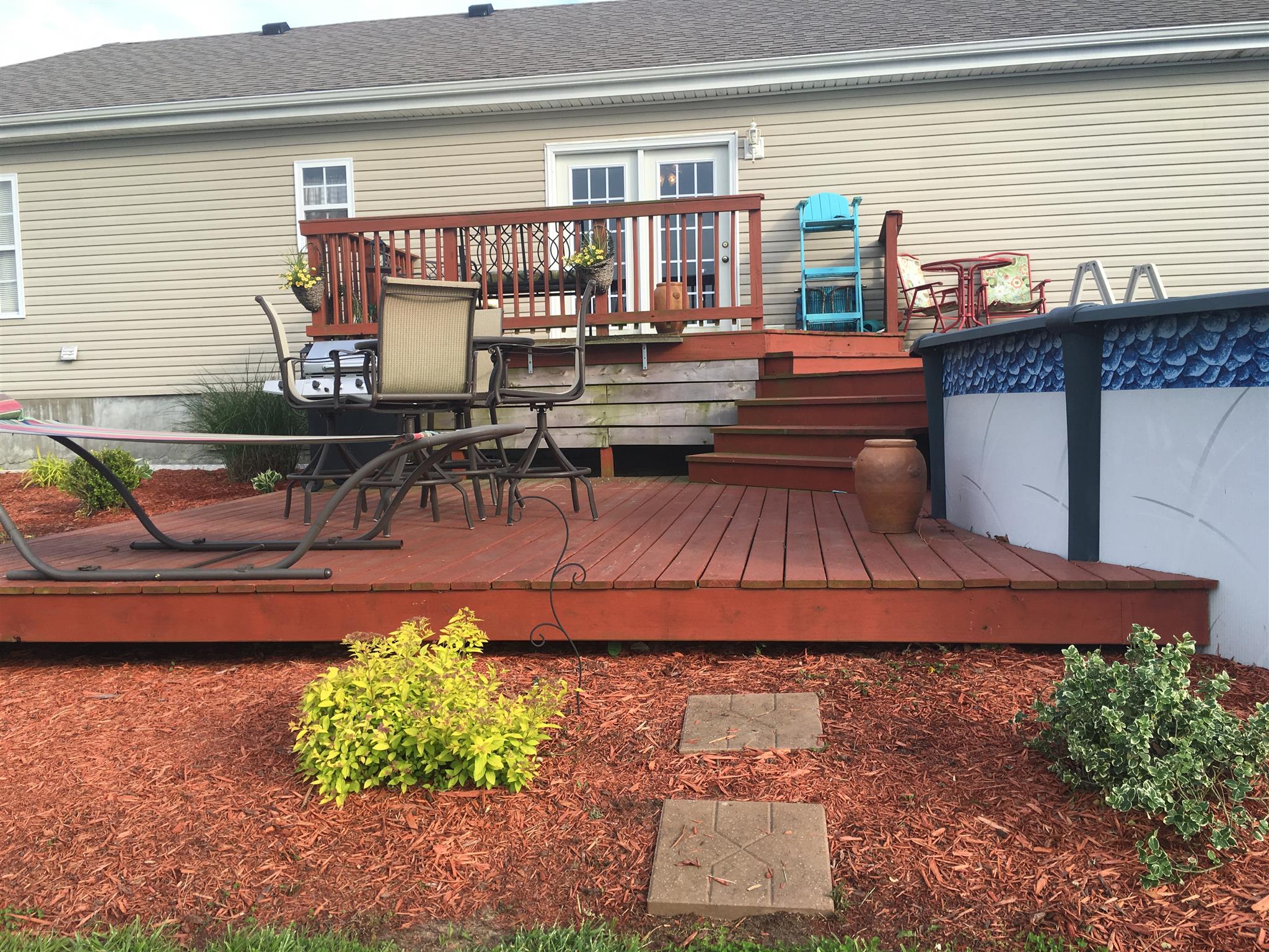 8811 Greenville Road Elkton, KY 42220 - Photo 25 of 29 back deck