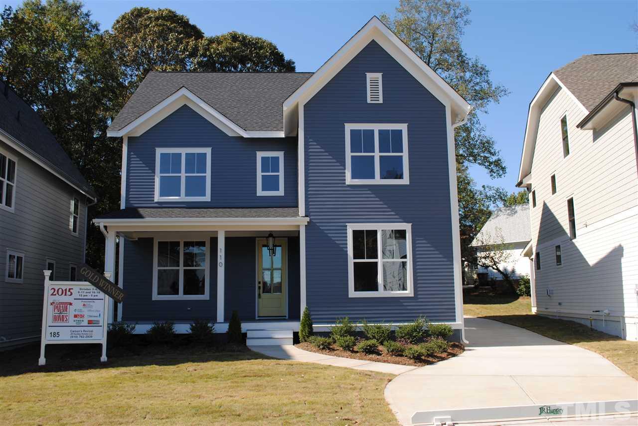 110 Revival Way Raleigh, NC 27608 - Photo 25 of 25 a front view of a house with a yard