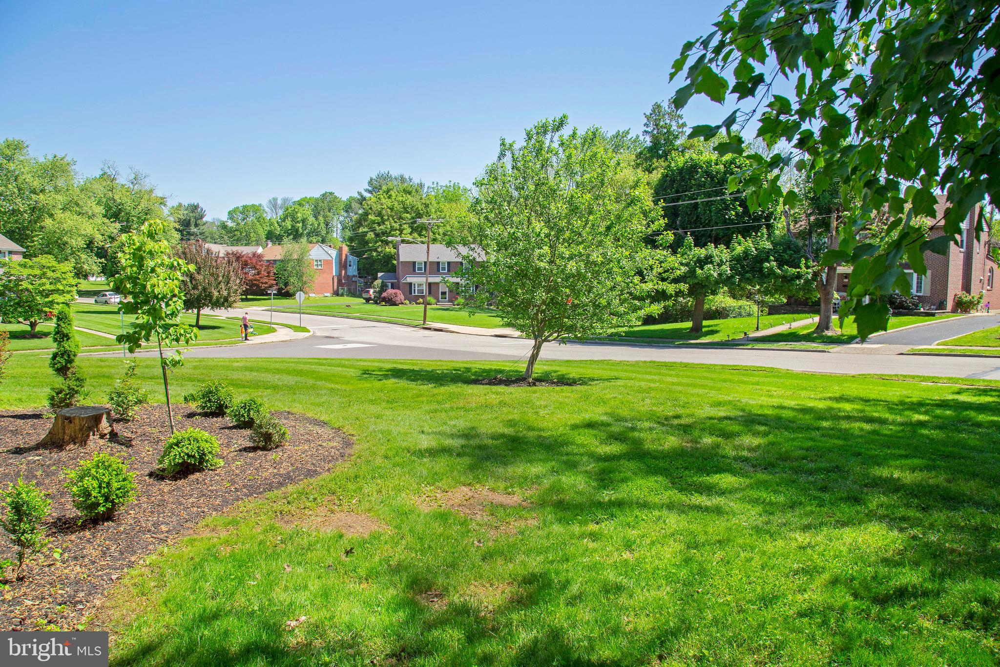 584 Valley View Road Springfield, PA 19064 - Photo 33 of 38 a view of a garden with trees