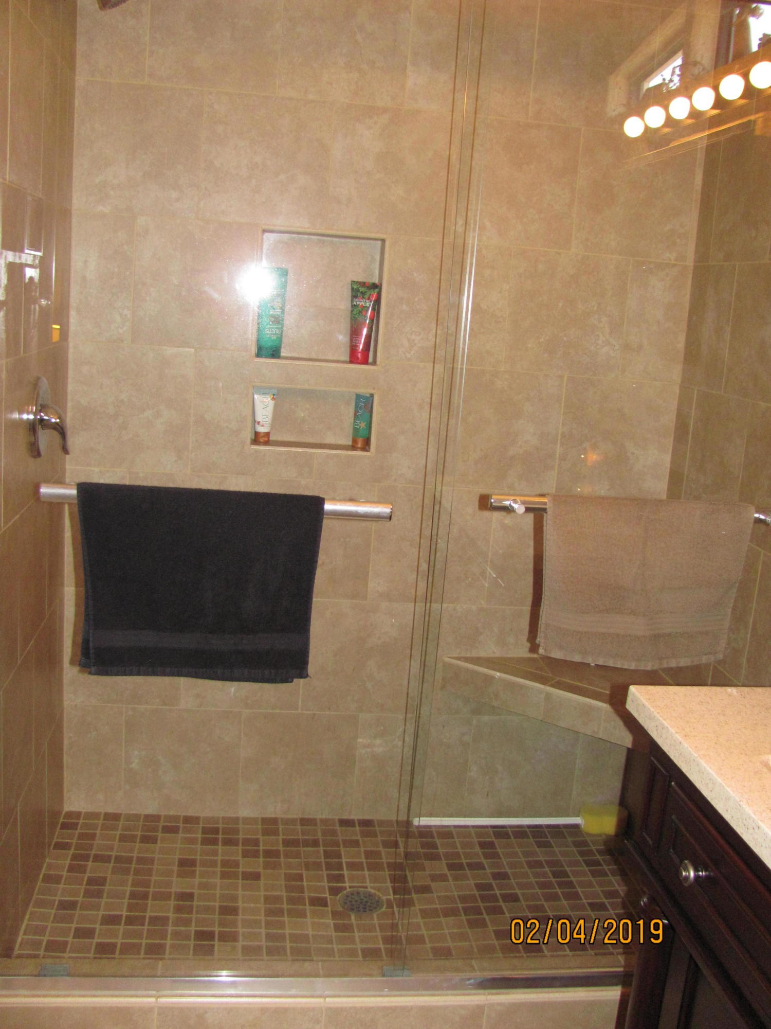 4121 Pike Road Montvale, VA 24122 - Photo 17 of 26 Master Bath w-walk in shower