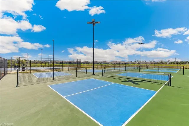 a view of a tennis court