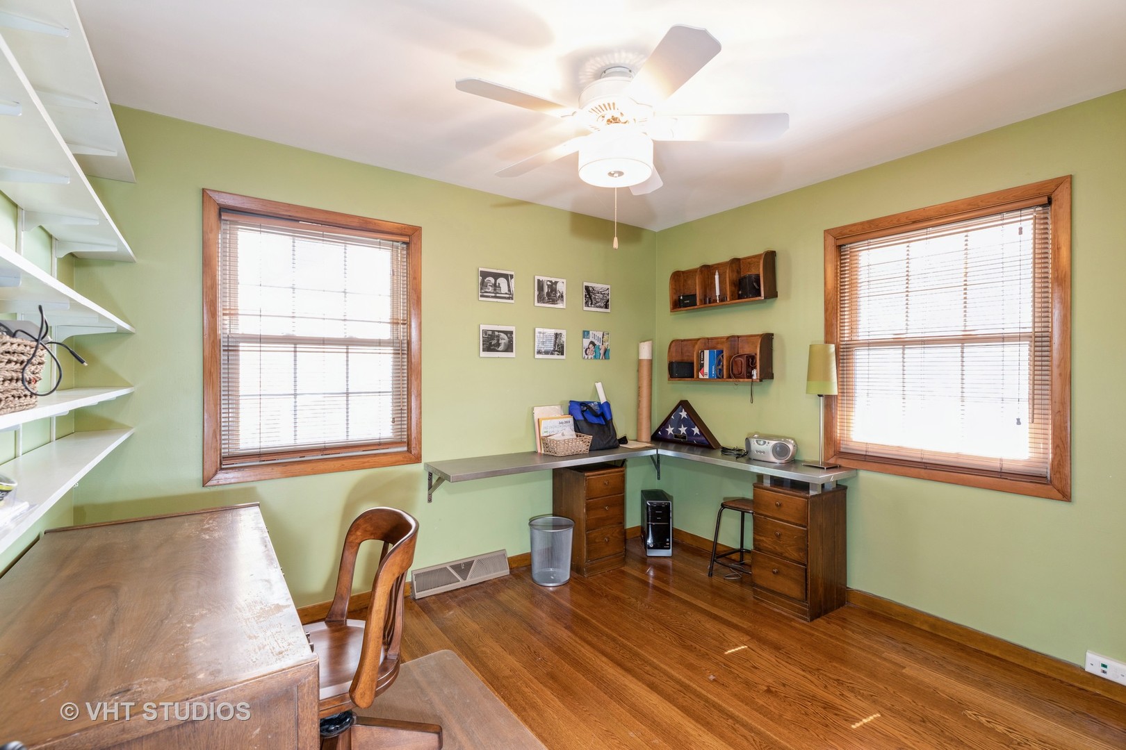 18633 Golfview Avenue Homewood, IL 60430 - Photo 14 of 18 a view of a workspace with furniture and a window