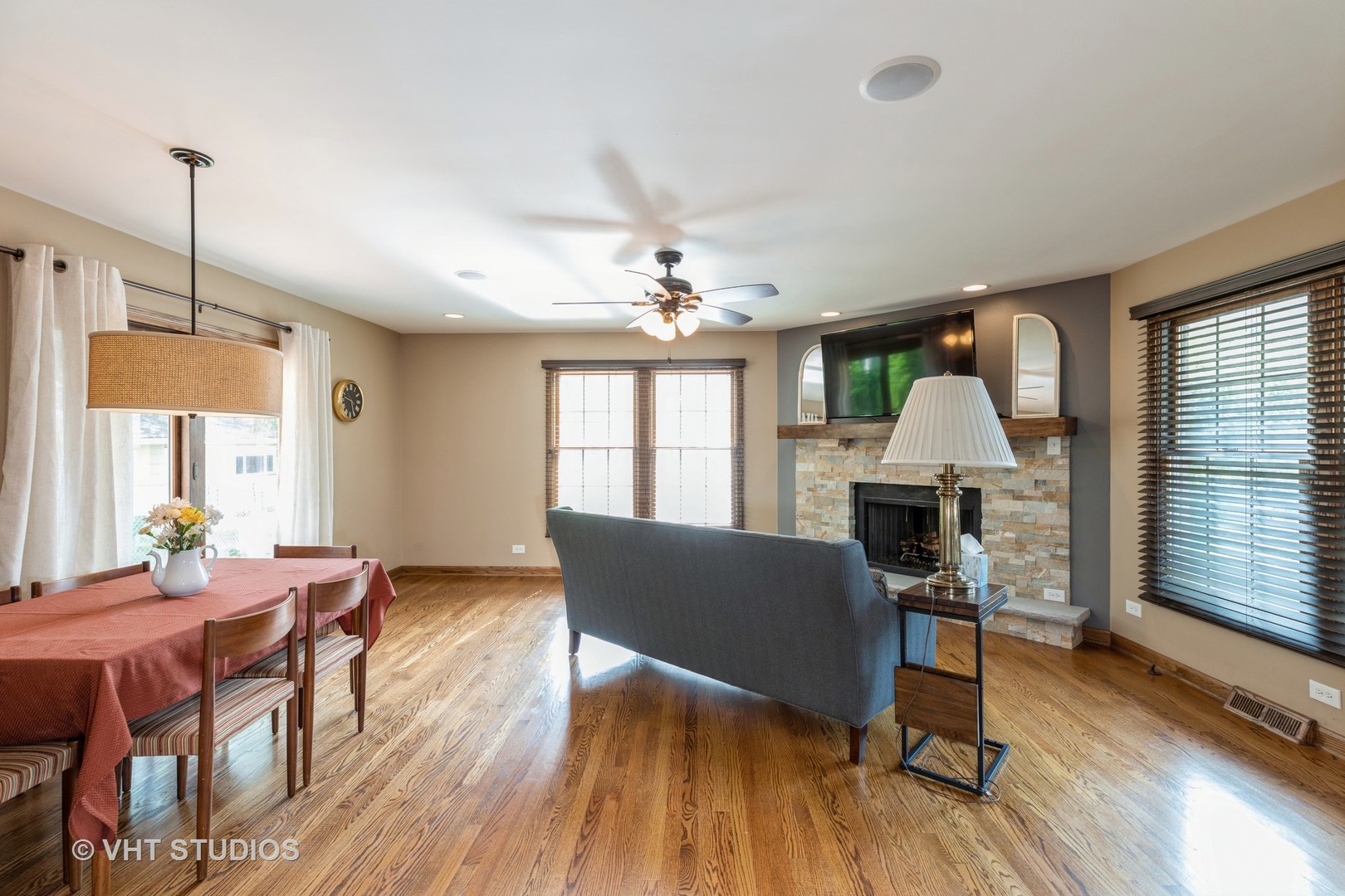18633 Golfview Avenue Homewood, IL 60430 - Photo 6 of 18 a view of a dining room with furniture window and wooden floor