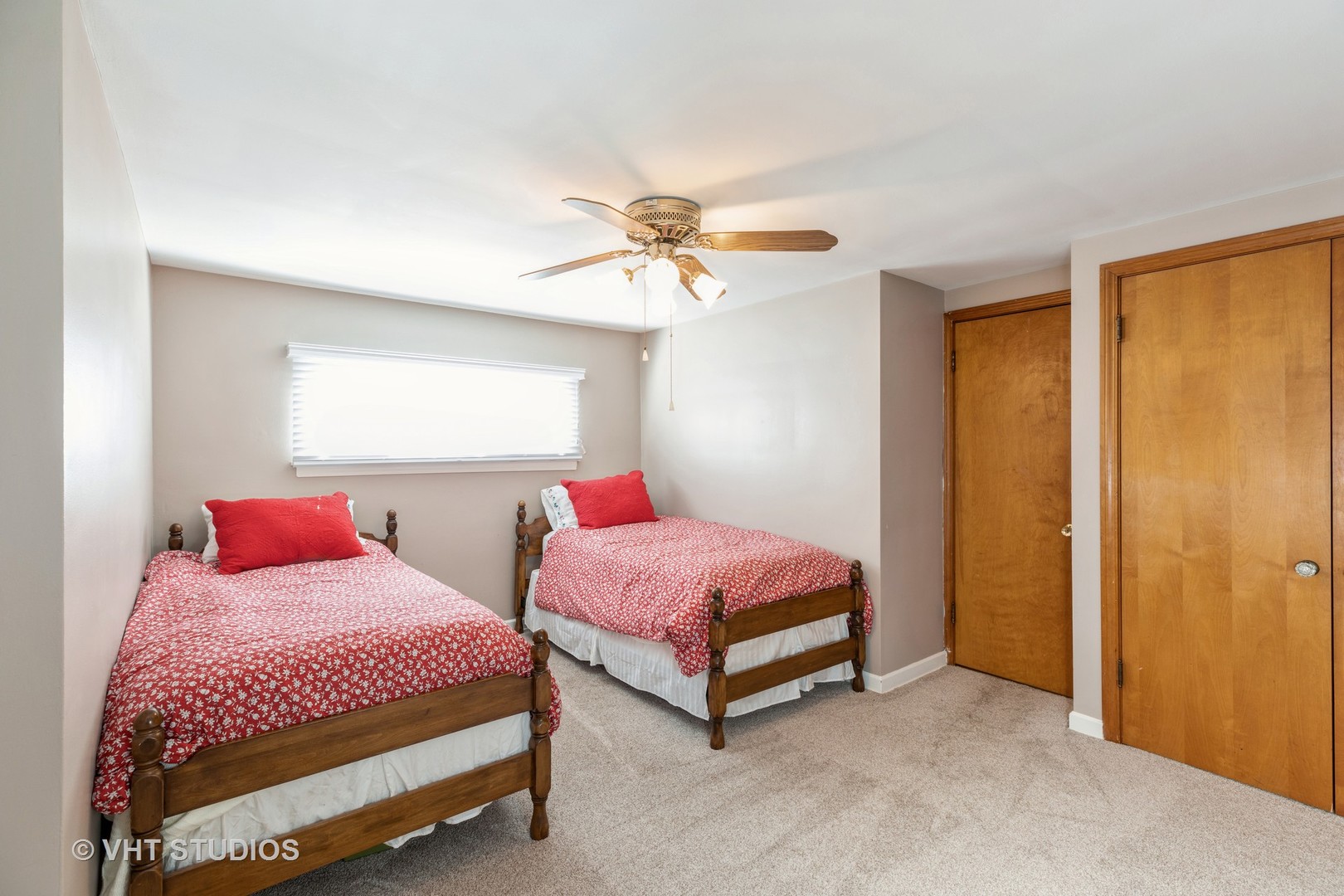 18633 Golfview Avenue Homewood, IL 60430 - Photo 10 of 18 a bedroom with a bed and a chandelier