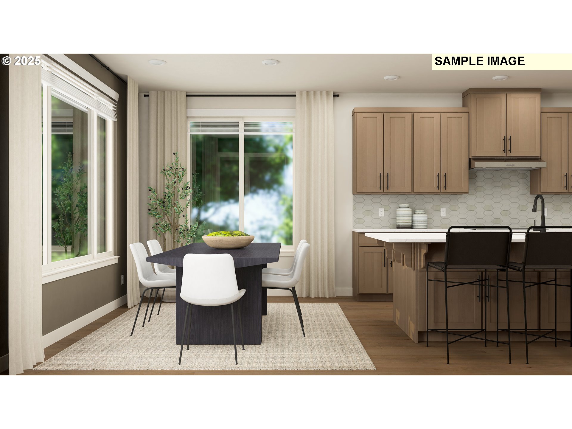 8772 North Farrell Street Camas, WA 98607 - Photo 11 of 23 a black and white photo of a living room