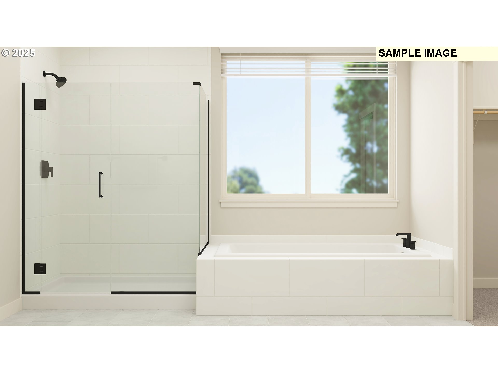 8772 North Farrell Street Camas, WA 98607 - Photo 20 of 23 a bathroom with a bathtub and a shower