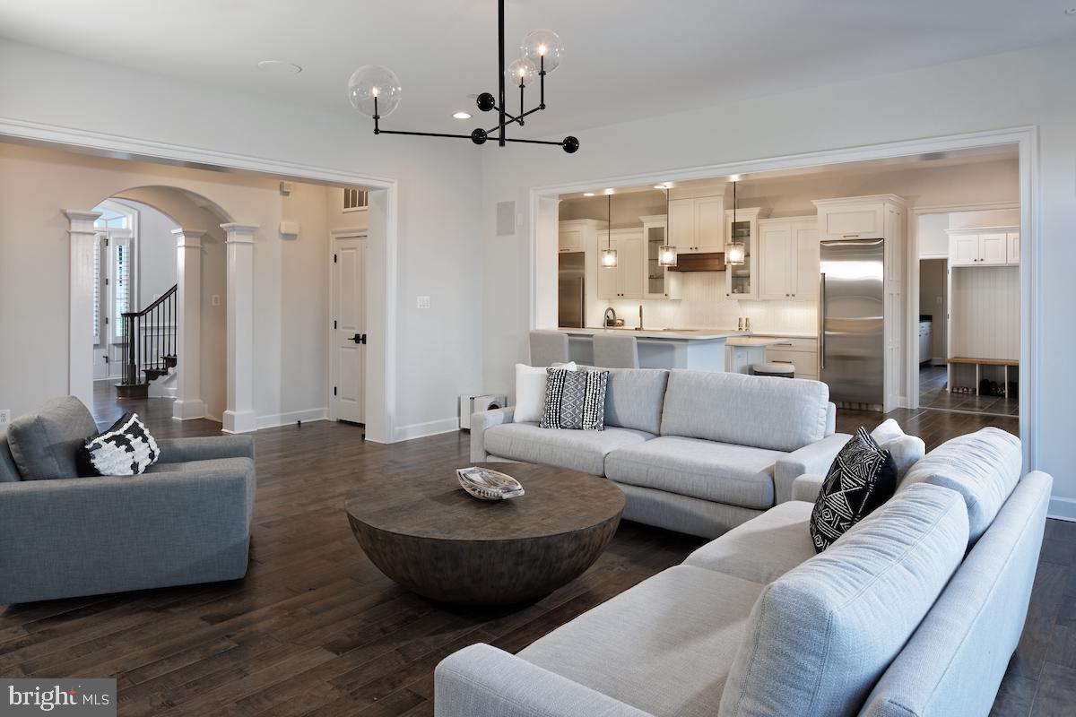 Church Road Bowie, MD 20720 - Photo 9 of 22 a living room with furniture and a wooden floor