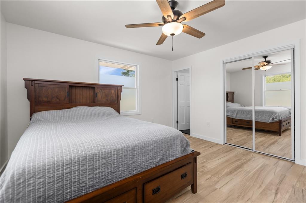 952 Achortown Road Beaver Falls, PA 15010 - Photo 22 of 43 a bedroom with a bed and a walk in closet