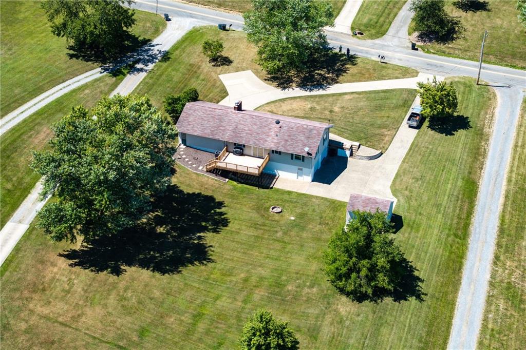 952 Achortown Road Beaver Falls, PA 15010 - Photo 43 of 43 a aerial view of a house with garden space and a lake view