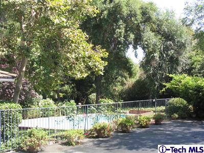 Undisclosed Address Pasadena, CA 91105 - Photo 9 of 9 a view of backyard with green space