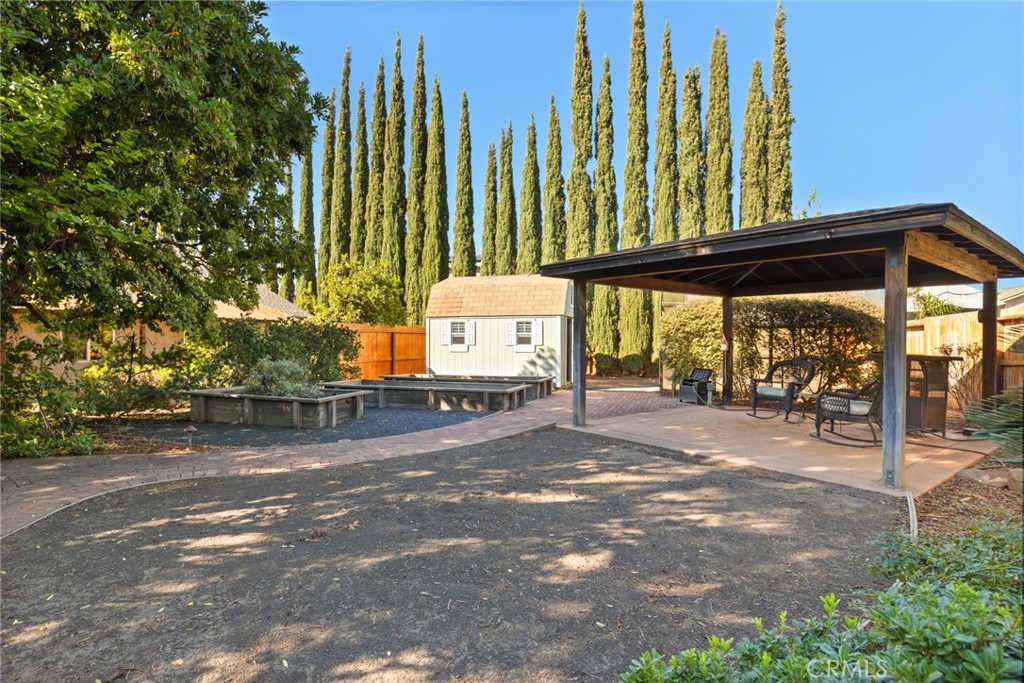 38 Lacewing Court Chico, CA 95973 - Photo 27 of 46 a view of a street with potted plants and large trees