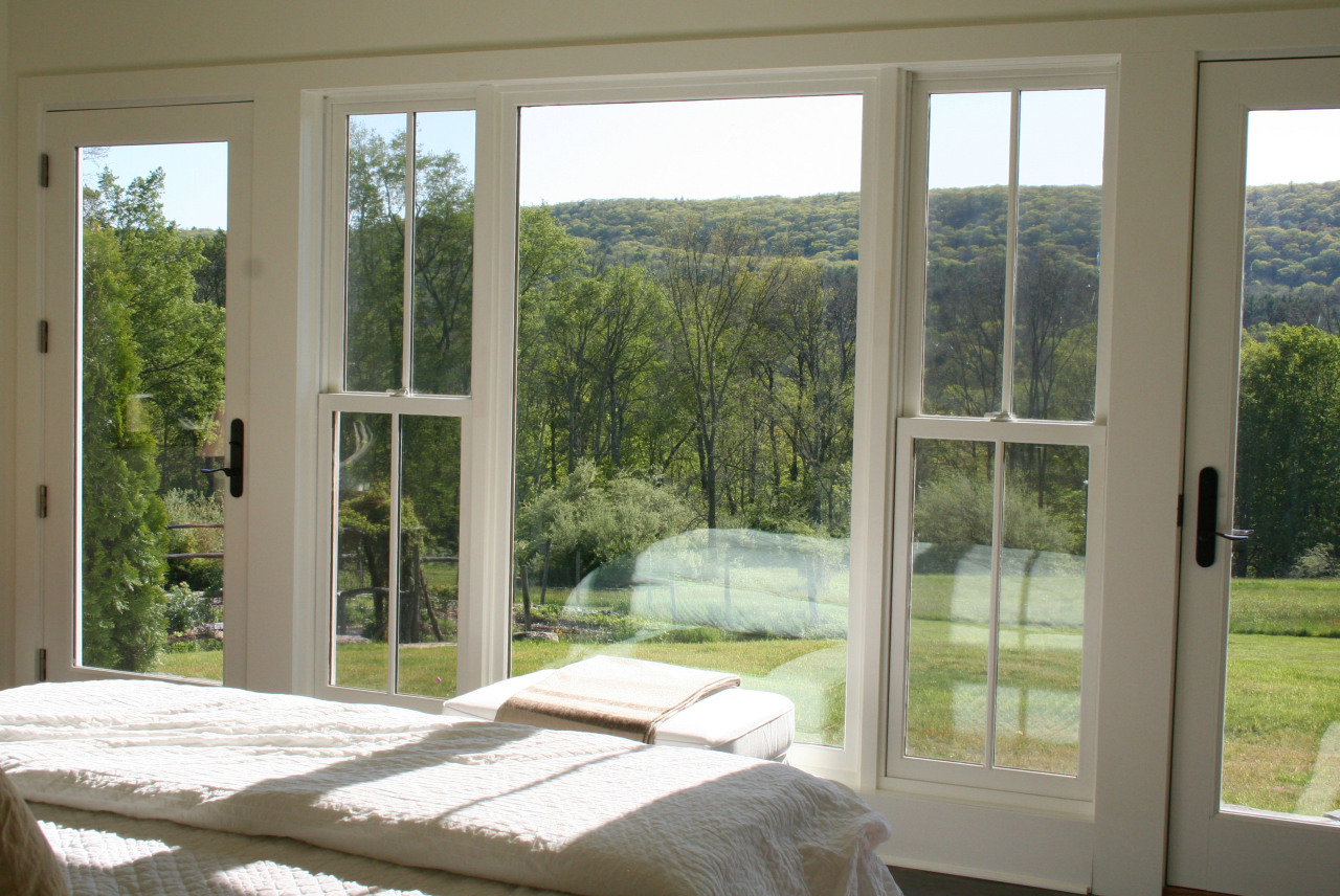 151 E Road Alford, MA 01266 - Photo 18 of 37 a bedroom with a bed and a view of lake