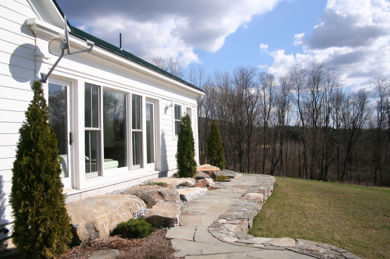 151 E Road Alford, MA 01266 - Photo 31 of 37 a view of a house with backyard and porch